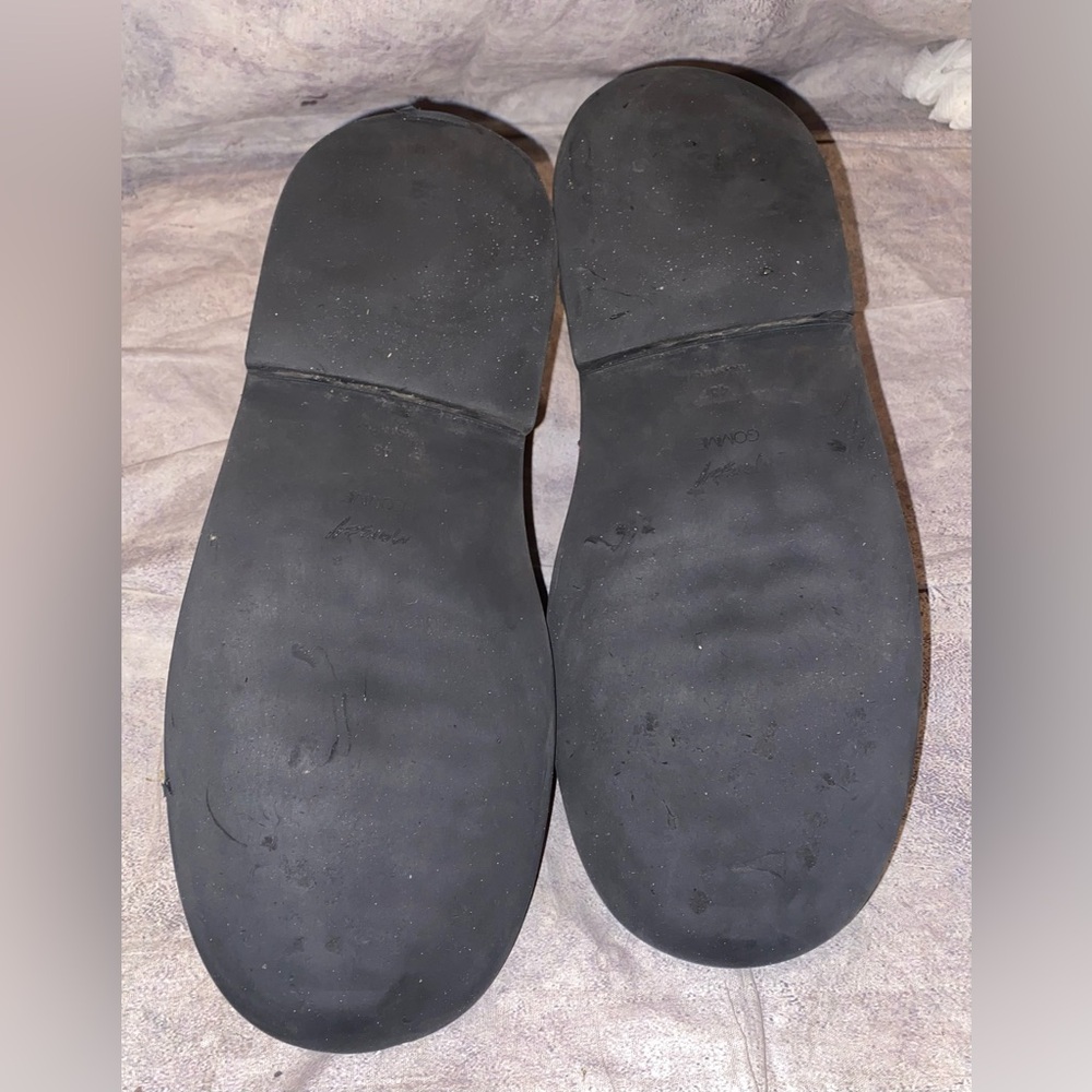 Marsell Gomme Gommello Black Leather Chelsea Ankle Boots Chunky Oversized 10 43 - Picture 10 of 10